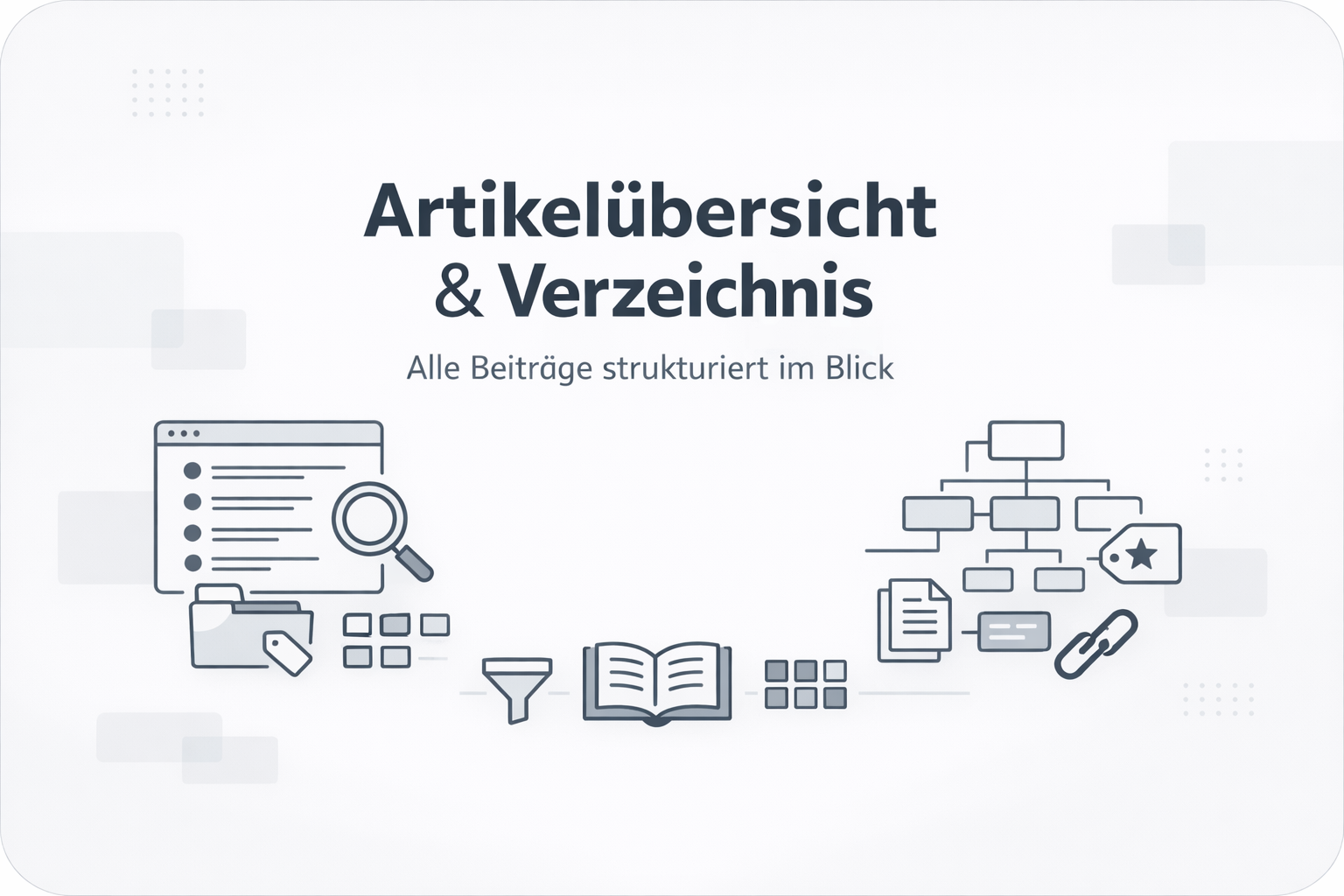 Was ist Artikelverzeichnis?