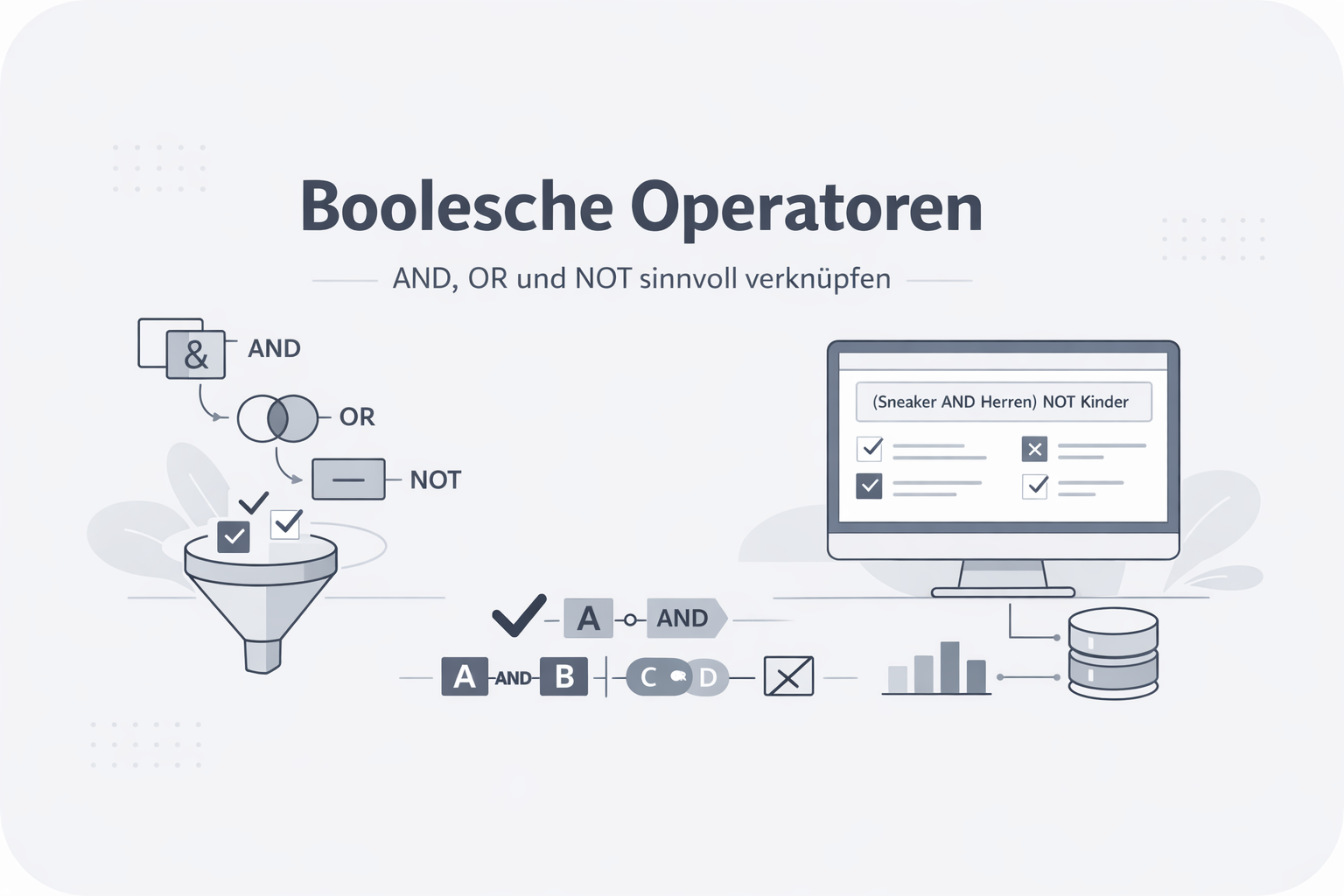 Was ist Boolesche Operatoren?
