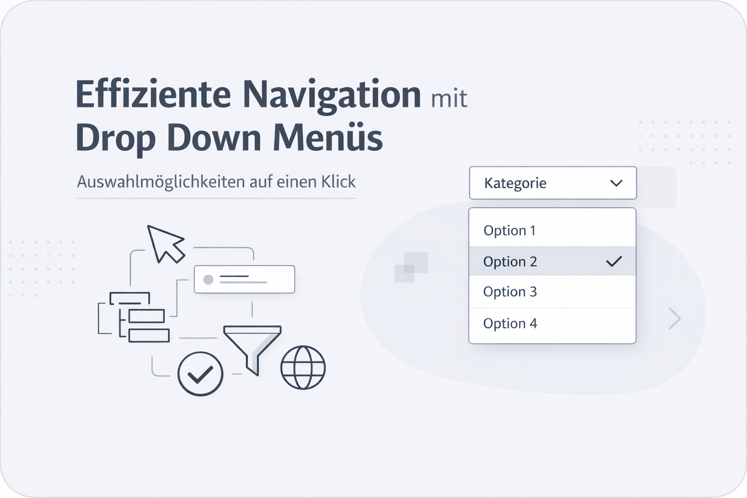 Was ist Drop Down Menü?