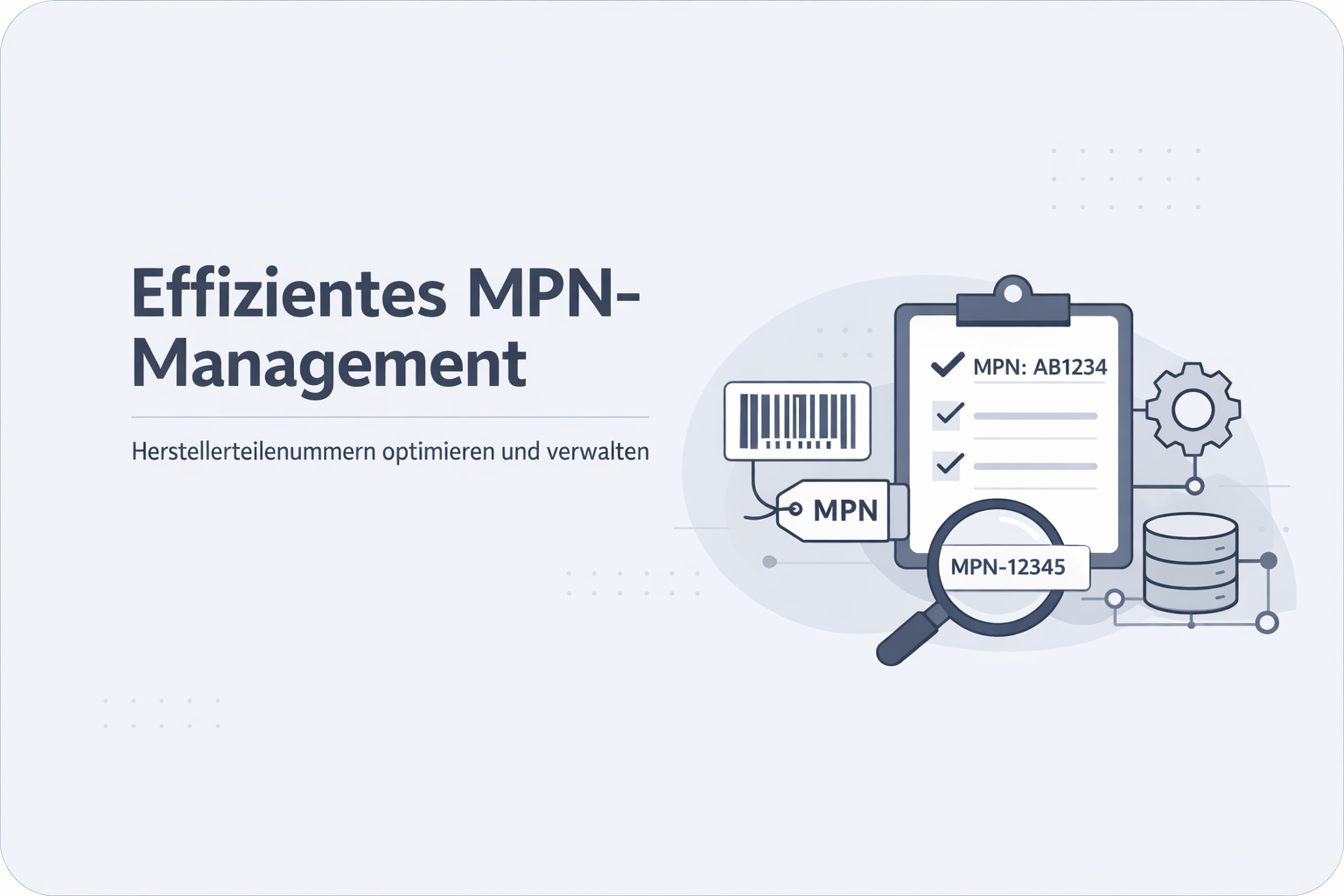 Was ist MPN (Manufacturer Part Number)?