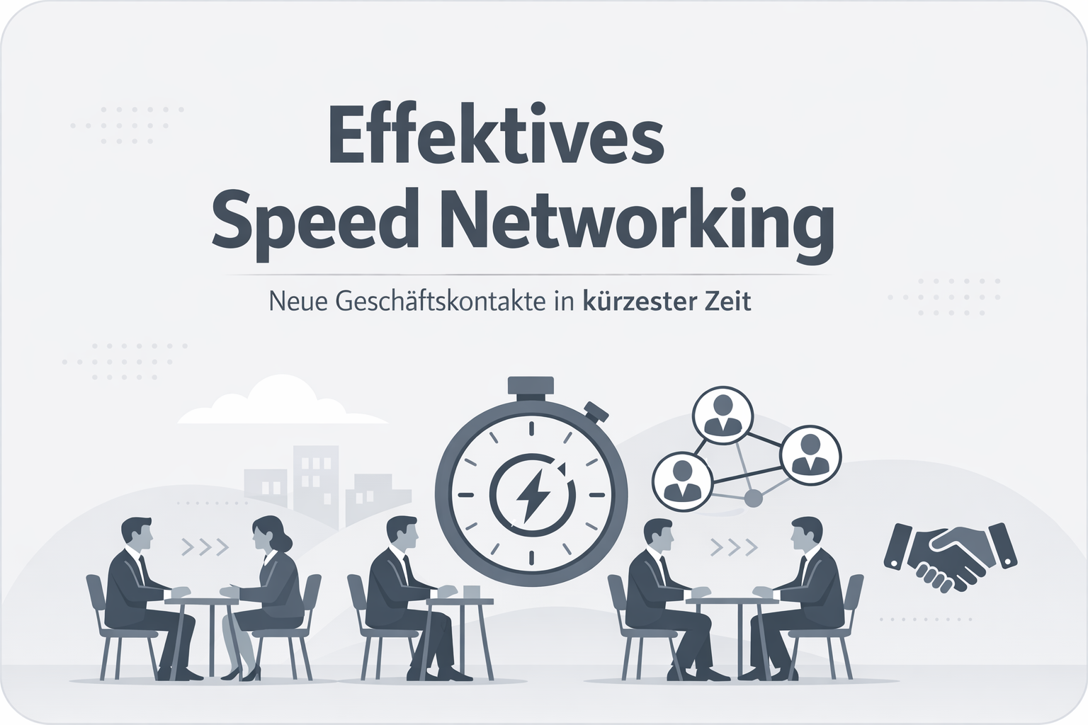 Was ist Speed Networking?