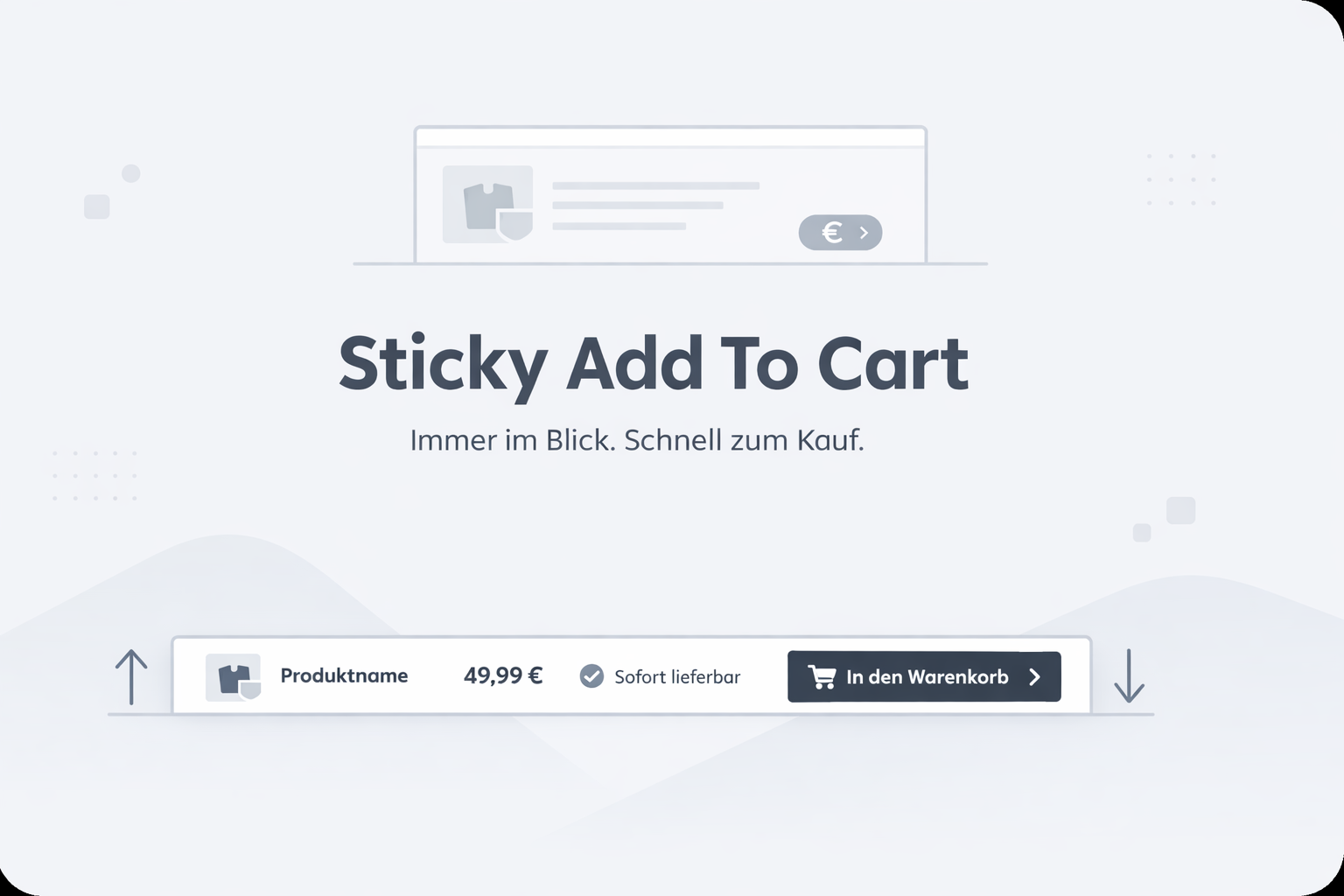 Was ist Sticky Add To Cart?