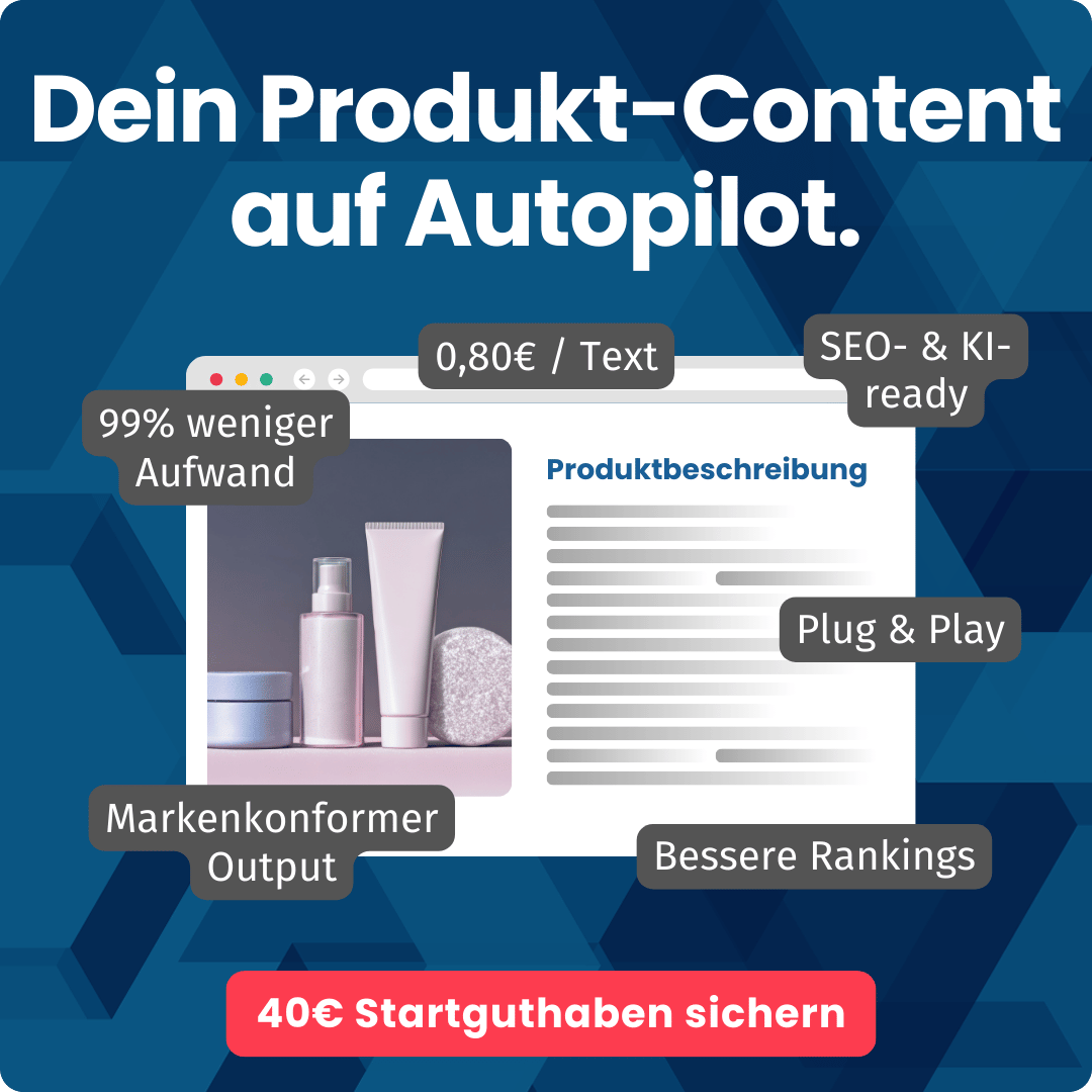 feed2contant.ai: Produkttexte für Shops auf Autopilot
