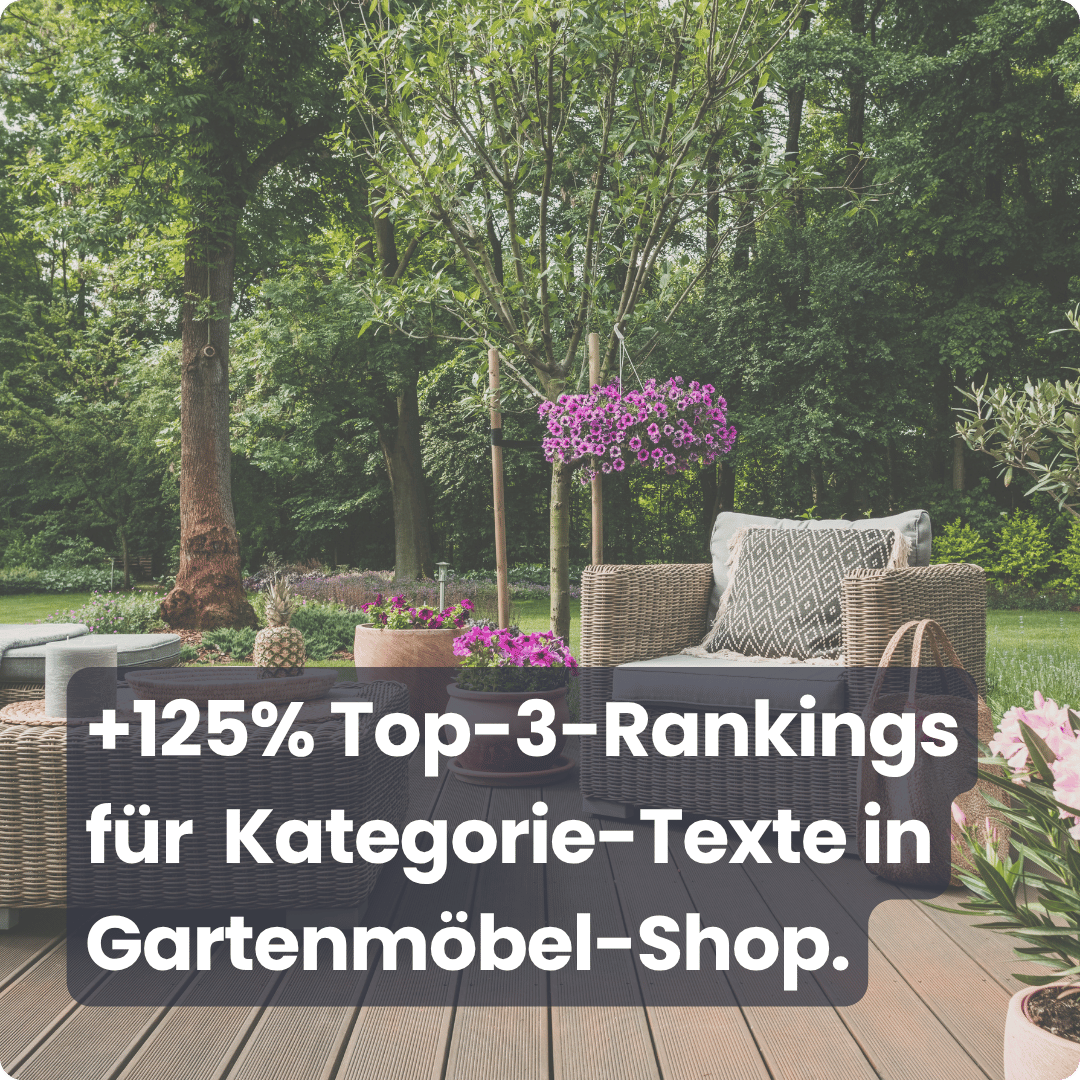 125% Steigerung der Top-3-Rankings