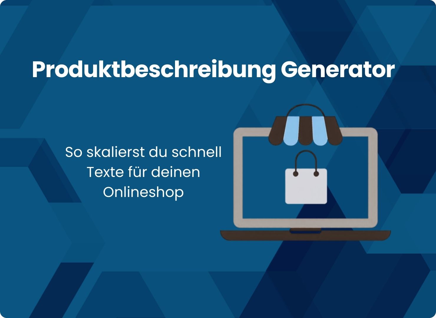 Produktbeschreibung Generator: Skaliere schnell Texte für deinen Onlineshop!